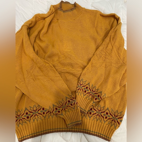 AMERICAN PORTRAIT PATTERNED SWEATER - Picture 1 of 1